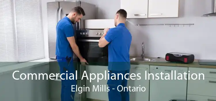 Commercial Appliances Installation Elgin Mills - Ontario