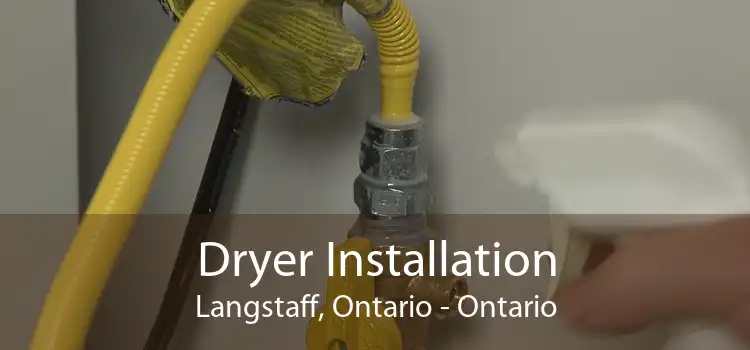 Dryer Installation Langstaff, Ontario - Ontario