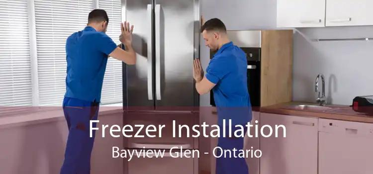 Freezer Installation Bayview Glen - Ontario