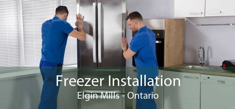 Freezer Installation Elgin Mills - Ontario