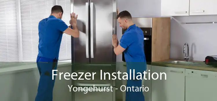 Freezer Installation Yongehurst - Ontario