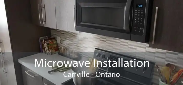 Microwave Installation Carrville - Ontario