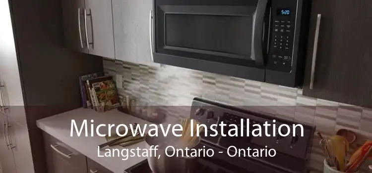 Microwave Installation Langstaff, Ontario - Ontario
