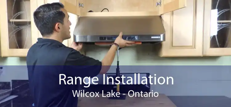 Range Installation Wilcox Lake - Ontario