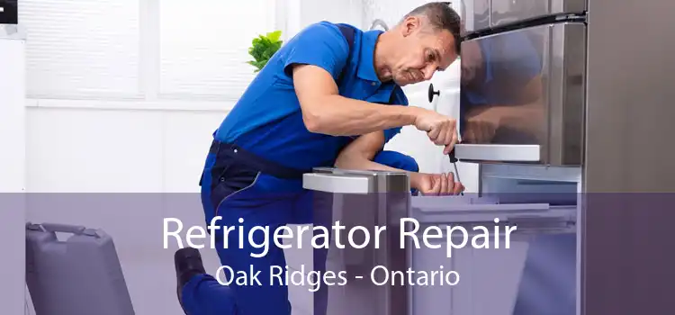 Refrigerator Repair Oak Ridges - Ontario