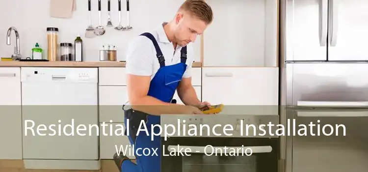Residential Appliance Installation Wilcox Lake - Ontario